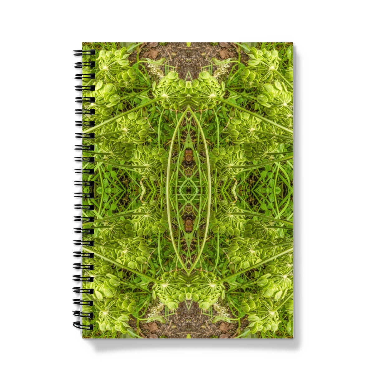 Notebook - Cow Parsley #2- Psychedelic Voyager Art Collection