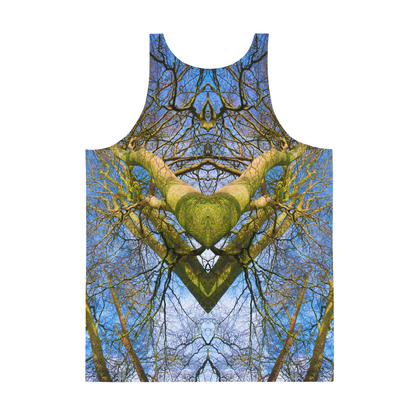 Tank Top - Tree Demon Print - Psychedelic Voyager Art Collection