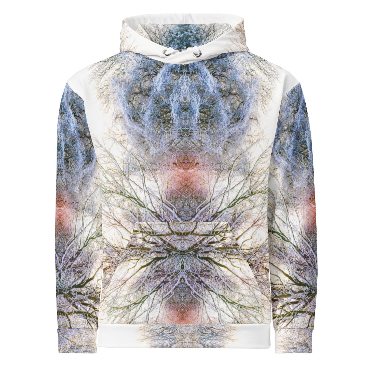 Unisex Hoodie - Ice Goddess Print - Psychedelic Voyager Art Collection