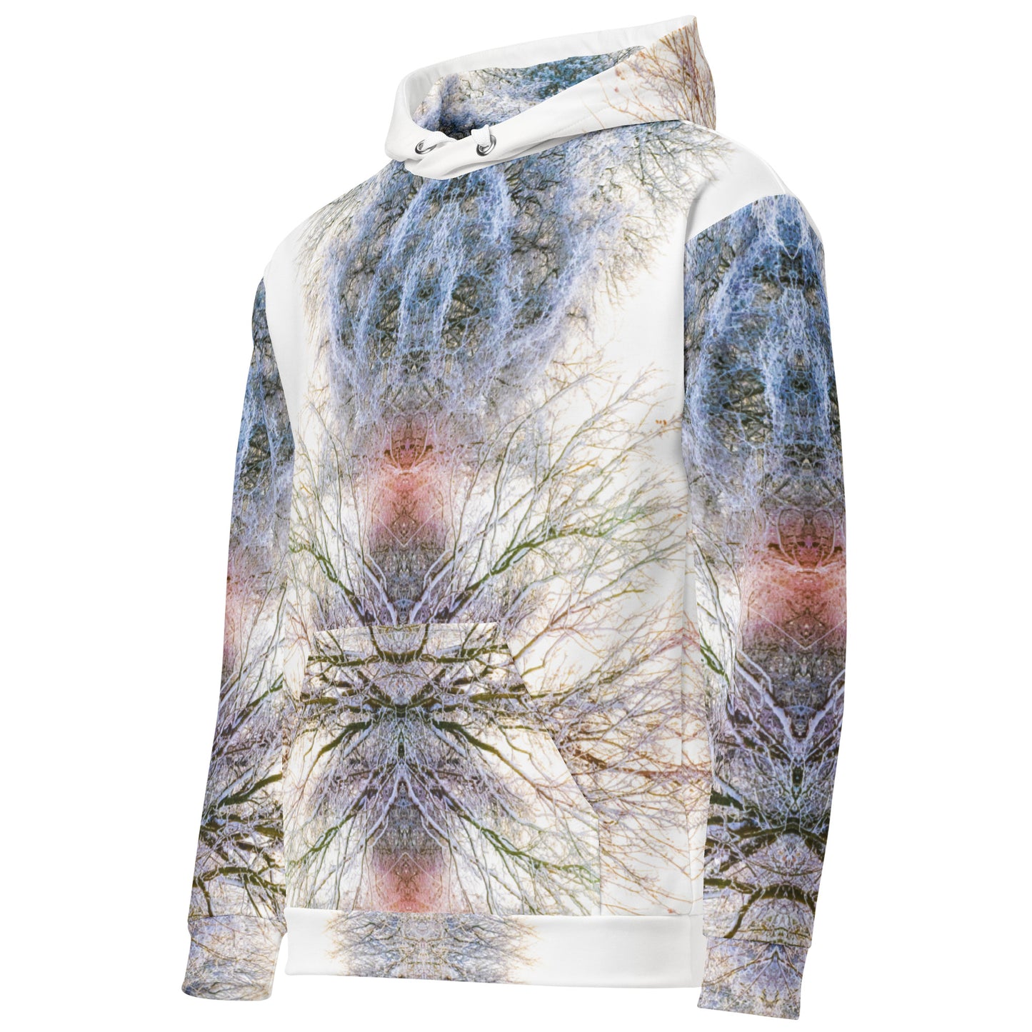 Unisex Hoodie - Ice Goddess Print - Psychedelic Voyager Art Collection