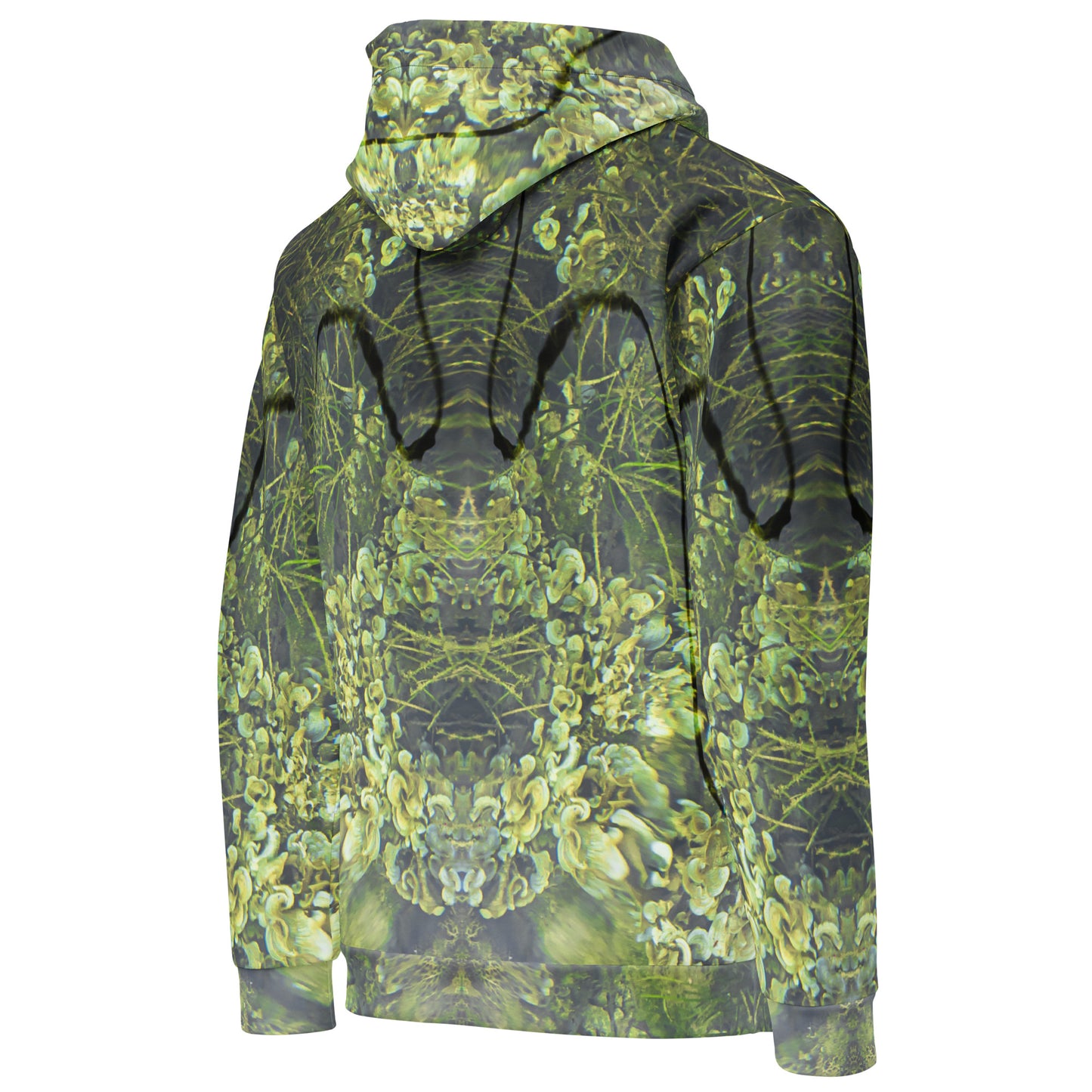 Unisex Hoodie - Croatian Water Angel Print - Psychedelic Voyager Art Collection