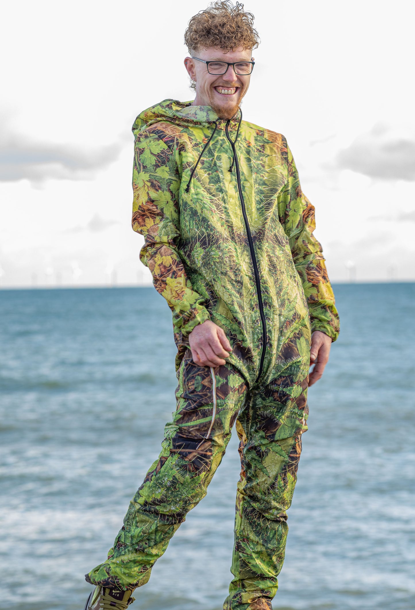 Hazmat Suit - Thistle Crocodiles - Psychedelic Voyager Art Collection