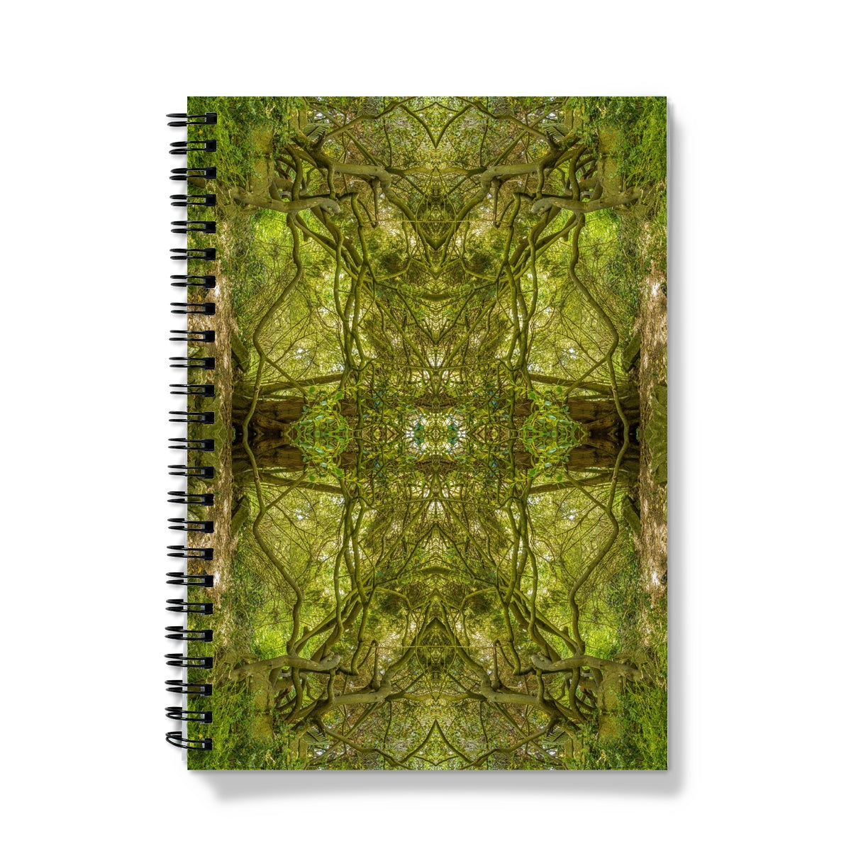 Notebook - Tree Temple - Psychedelic Voyager Art Collection