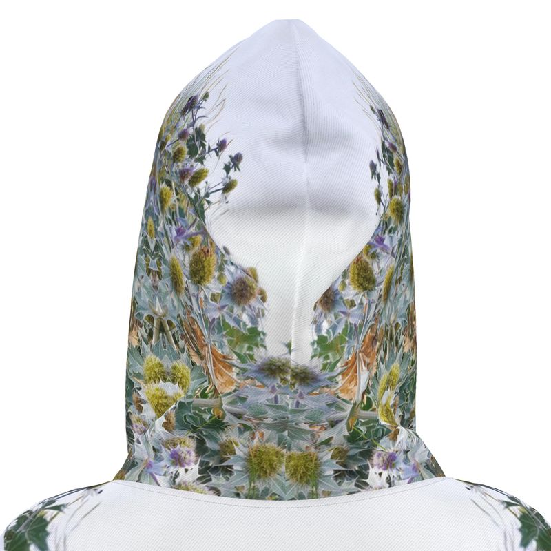 Hoodie Dress - Sea Holly Hoodie  - Psychedelic Voyager Art Collection