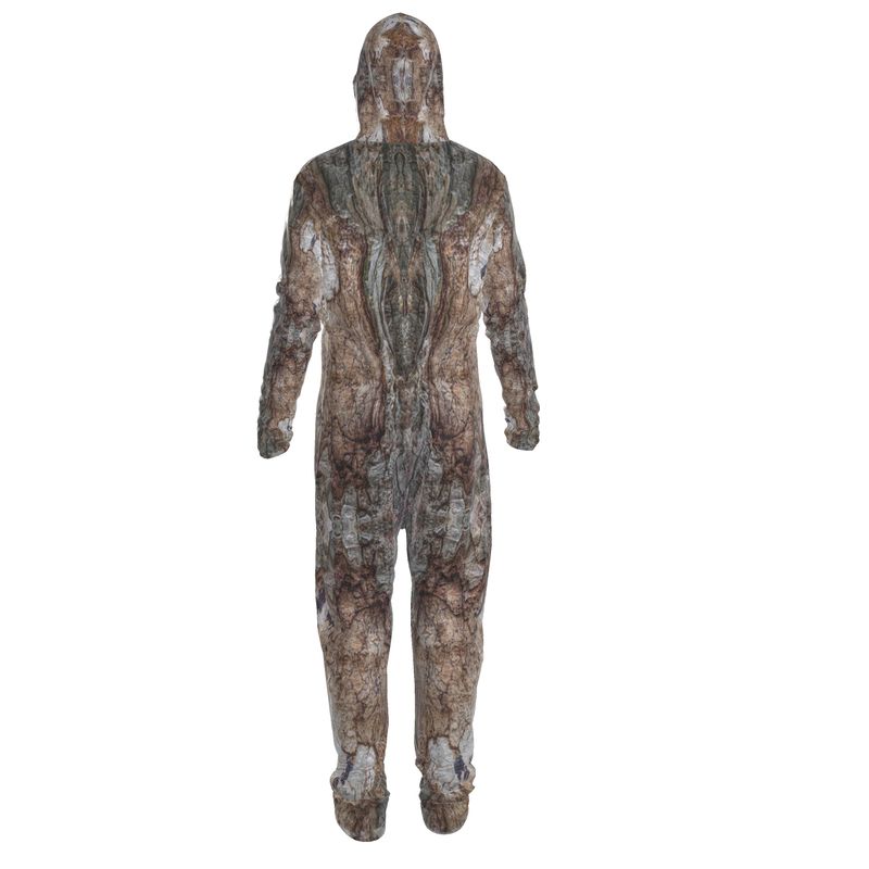 Hazmat Suit Tree Totem - Geometry & Decay Psychedelic Voyager Art Collection