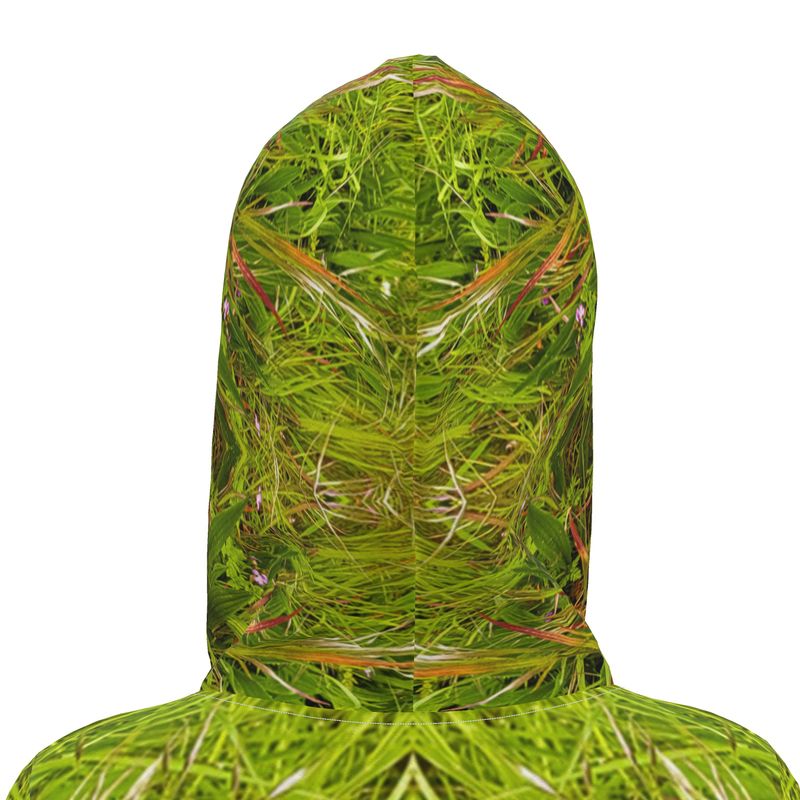 Hoodie Dress - Grass is Greener Print - Psychedelic Voyager Art Collection