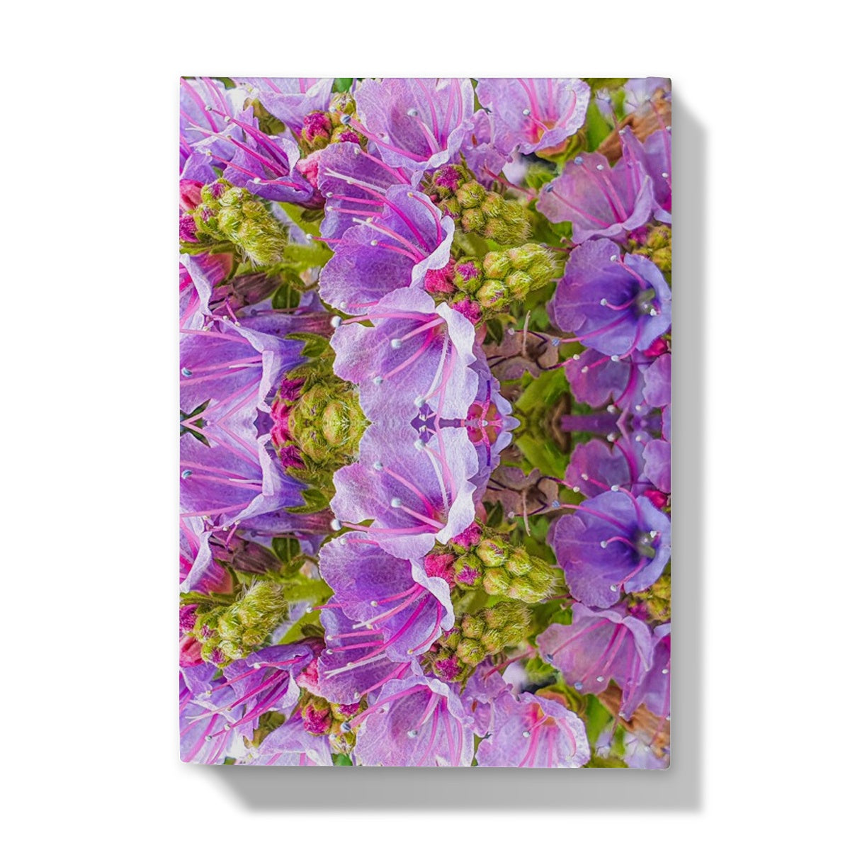 Hardback Journal - Echium Pink Fountain - Psychedelic Voyager Art Collection