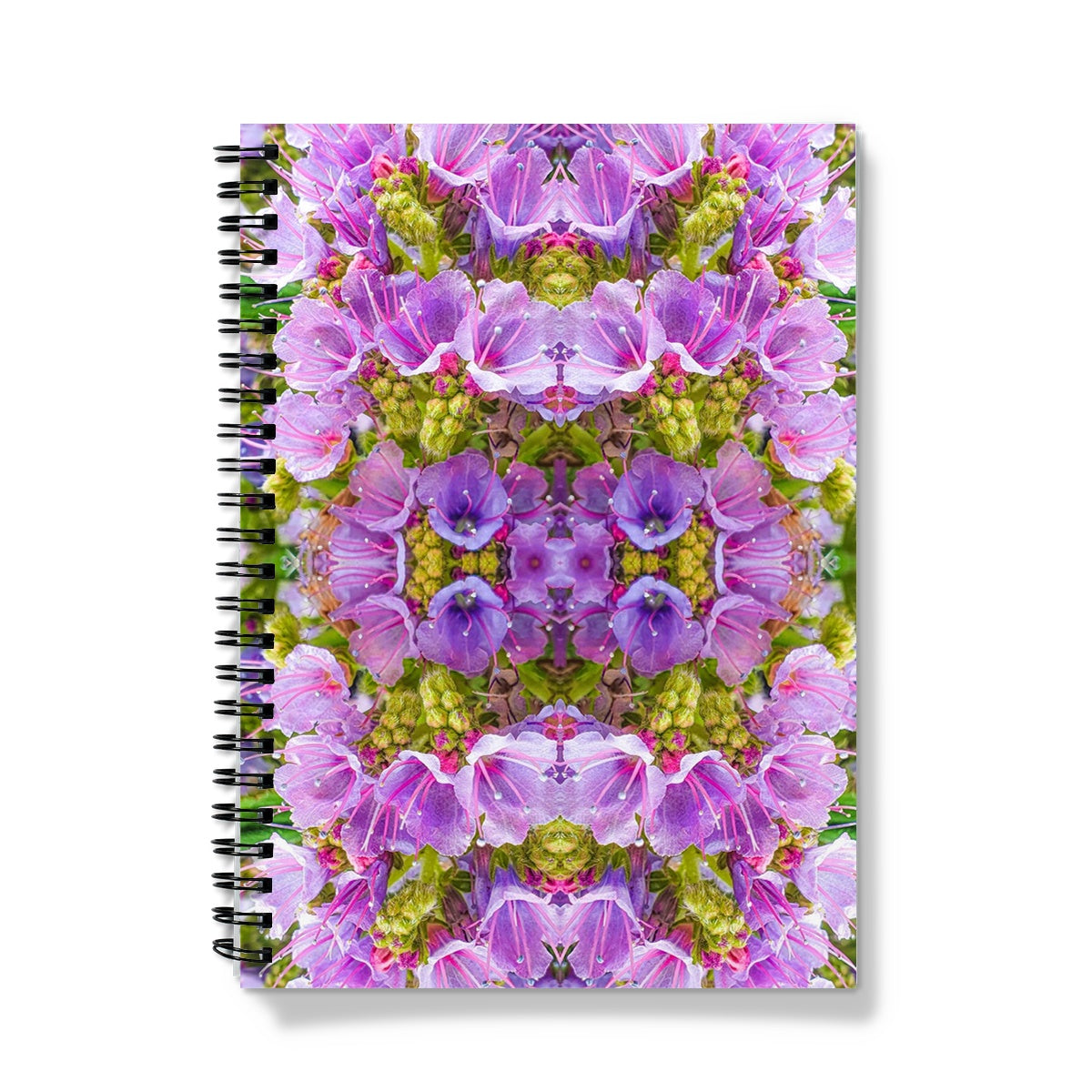 Notebook - Echium Pink Fountain #2 - Psychedelic Voyager Art Collection