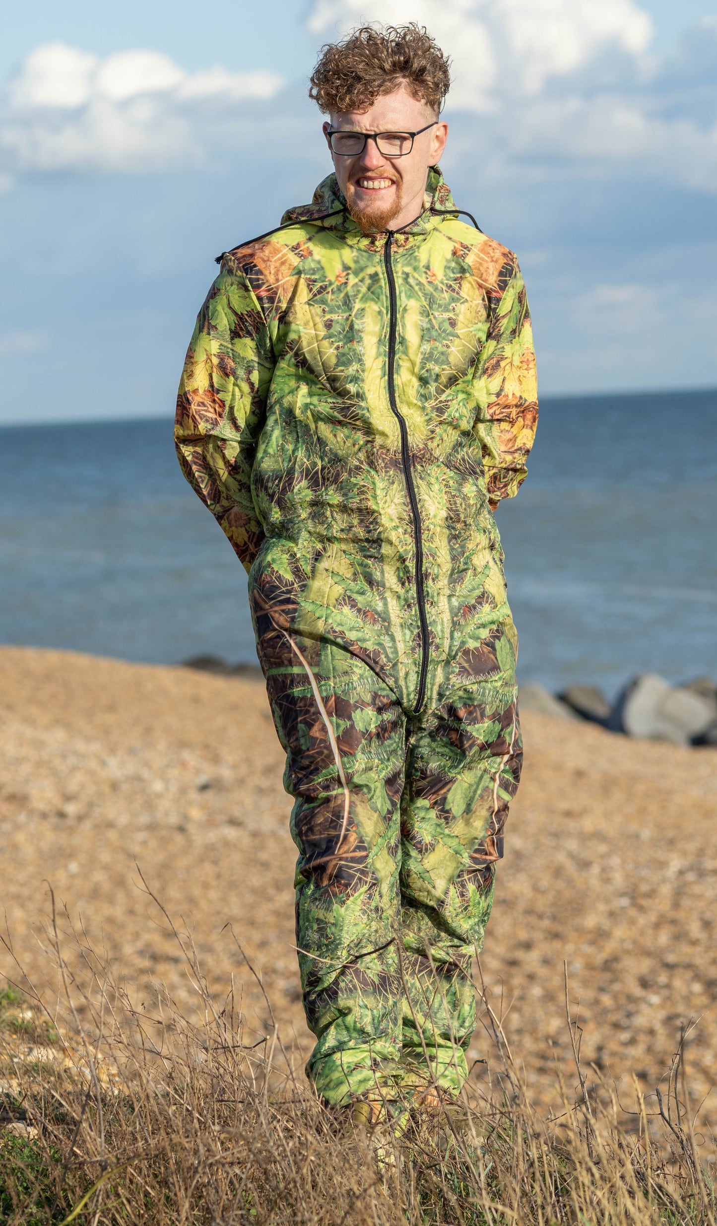 Hazmat Suit - Thistle Crocodiles - Psychedelic Voyager Art Collection