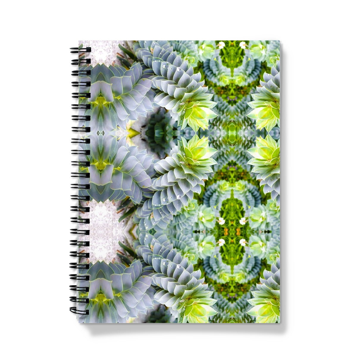 Notebook - Myrtle Spurge Synergy #2 - Psychedelic Voyager Art Collection