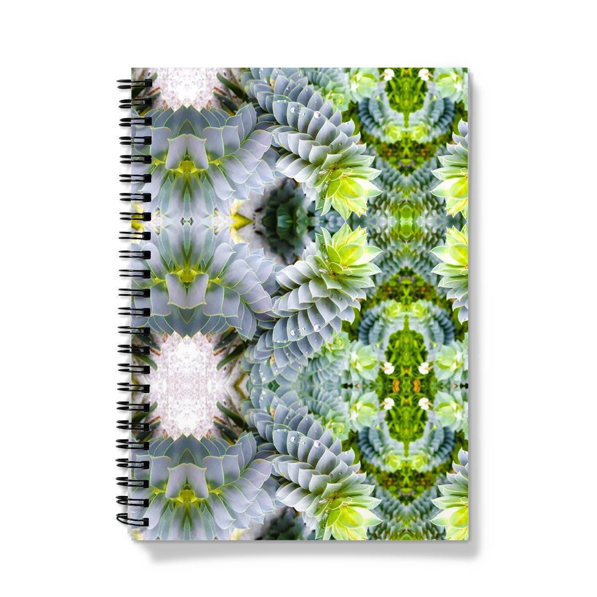 Notebook - Myrtle Spurge Synergy #2 - Psychedelic Voyager Art Collection