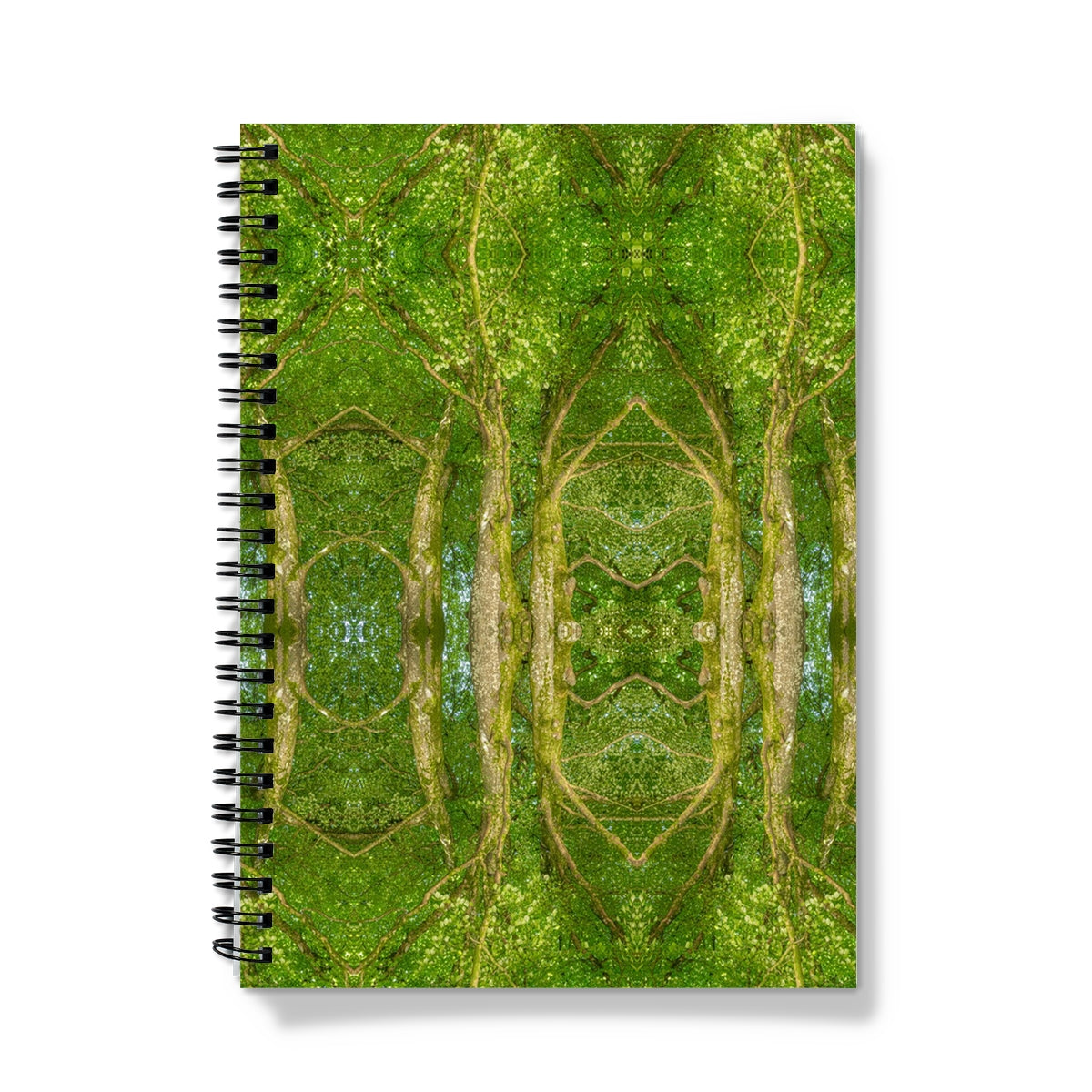 Notebook - Fagus Cathederal of Trees - Psychedelic Voyager Art Collection