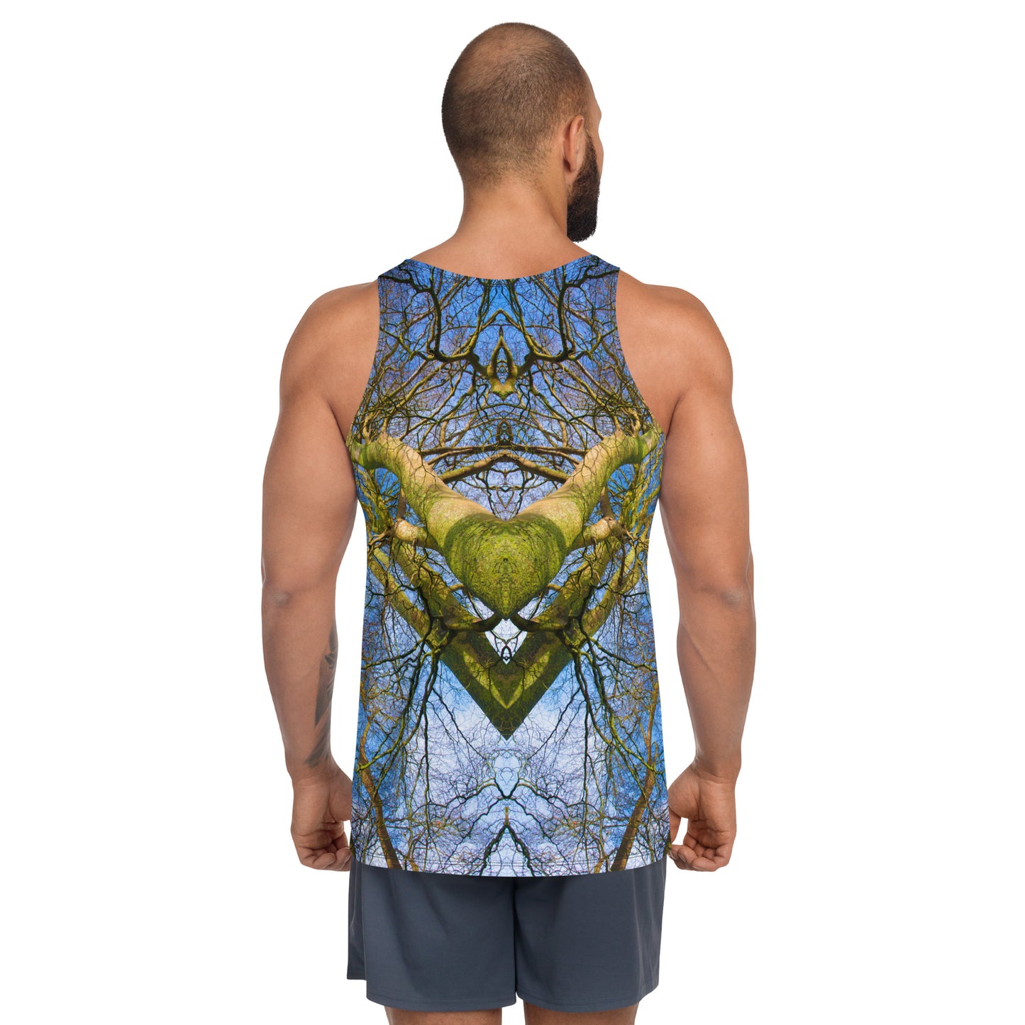 Tank Top - Tree Demon Print - Psychedelic Voyager Art Collection