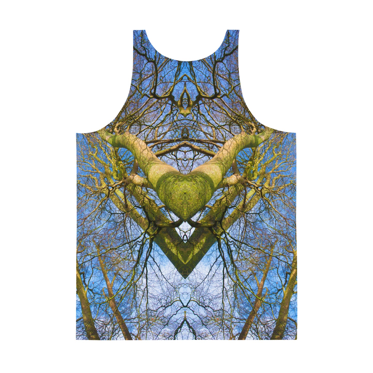 Tank Top - Tree Demon Print - Psychedelic Voyager Art Collection