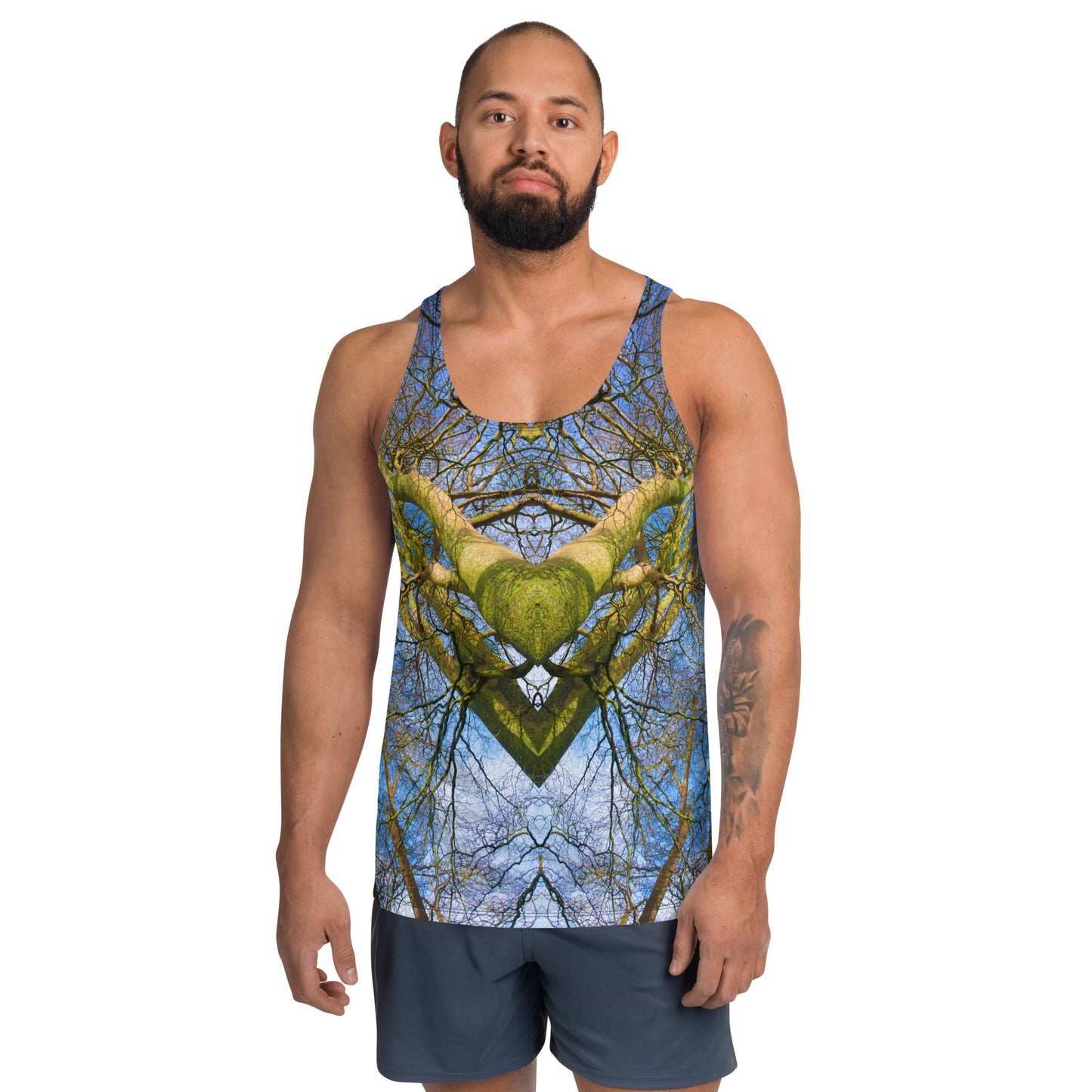 Tank Top - Tree Demon Print - Psychedelic Voyager Art Collection