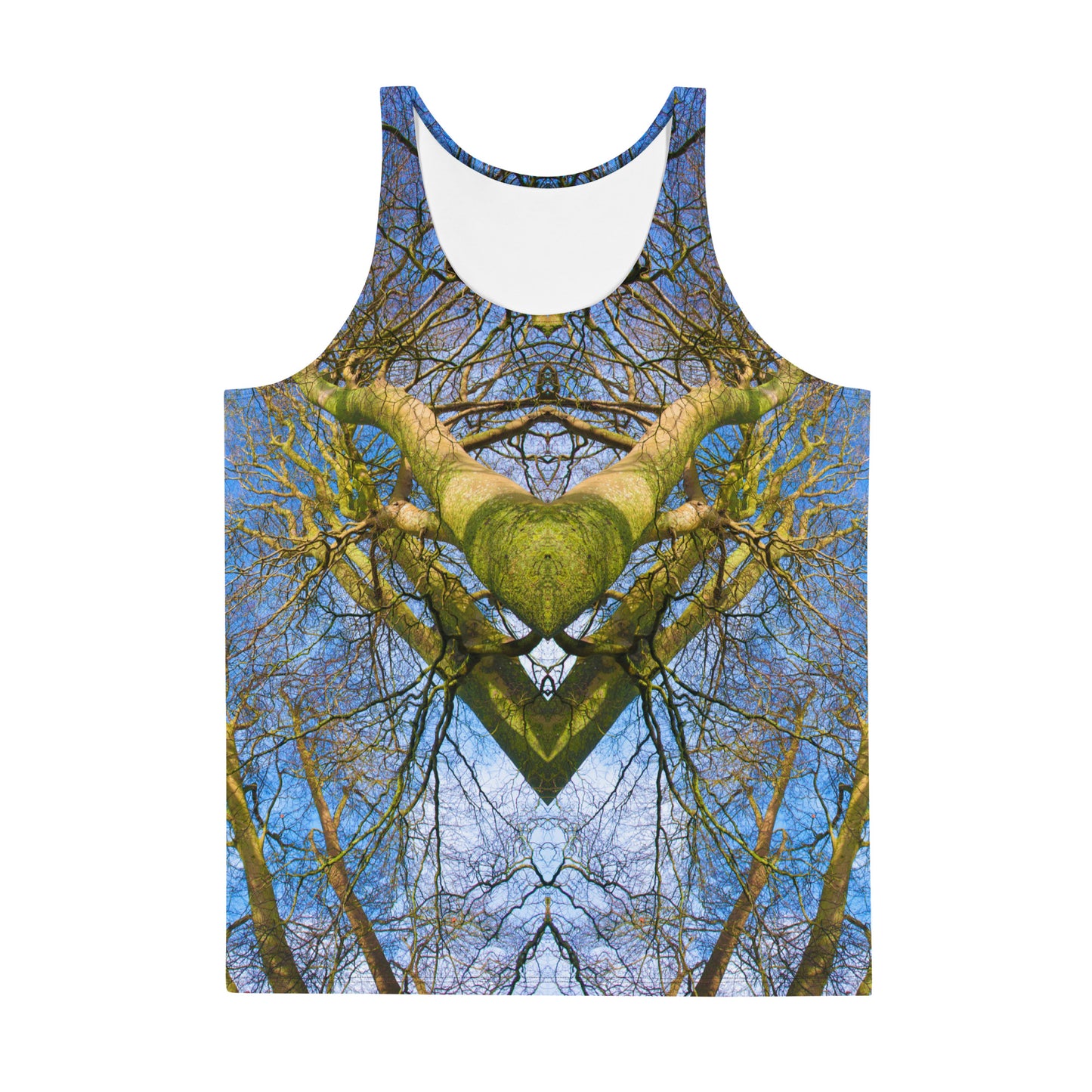 Tank Top - Tree Demon Print - Psychedelic Voyager Art Collection