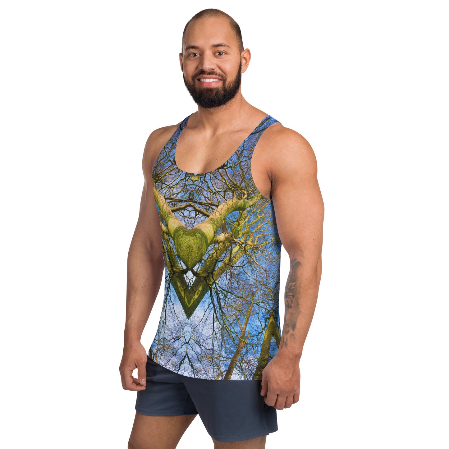 Tank Top - Tree Demon Print - Psychedelic Voyager Art Collection