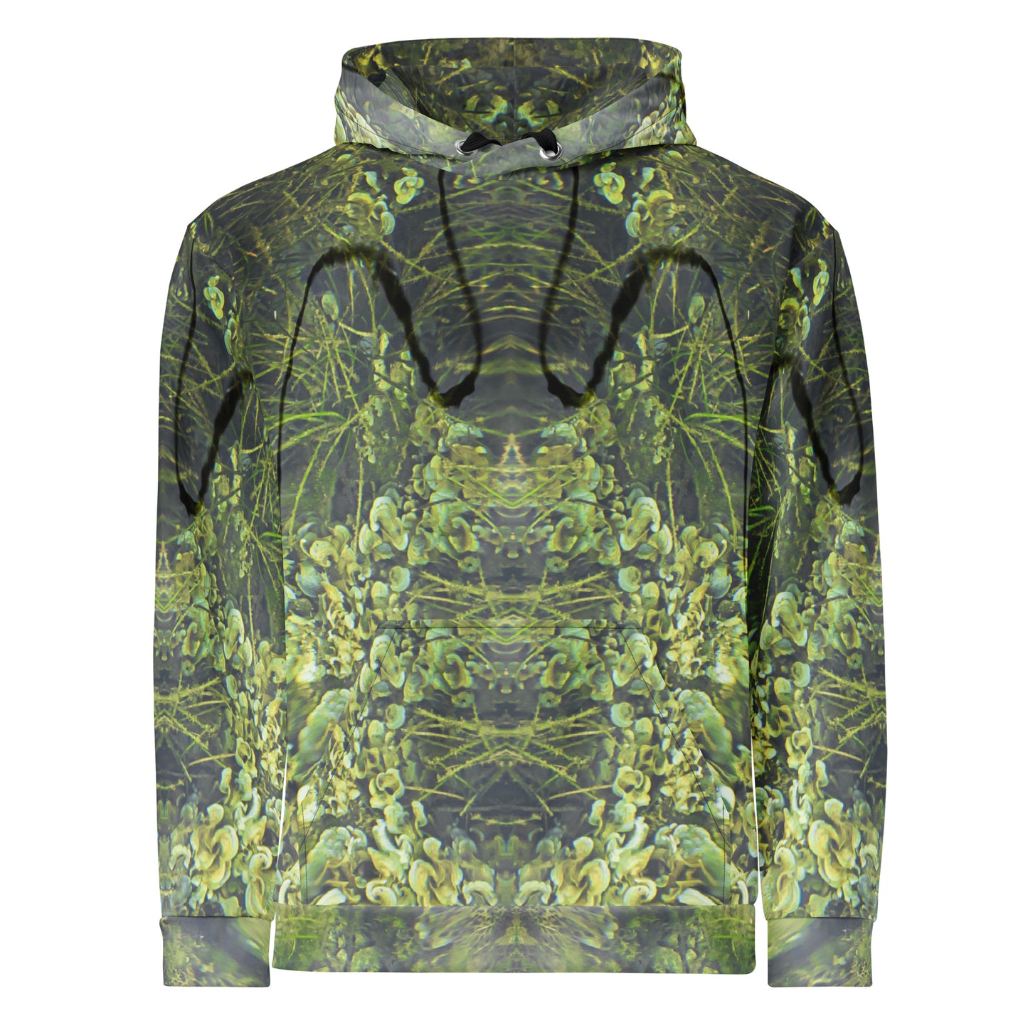 Unisex Hoodie - Croatian Water Angel  Print - Psychedelic Voyager Art Collection