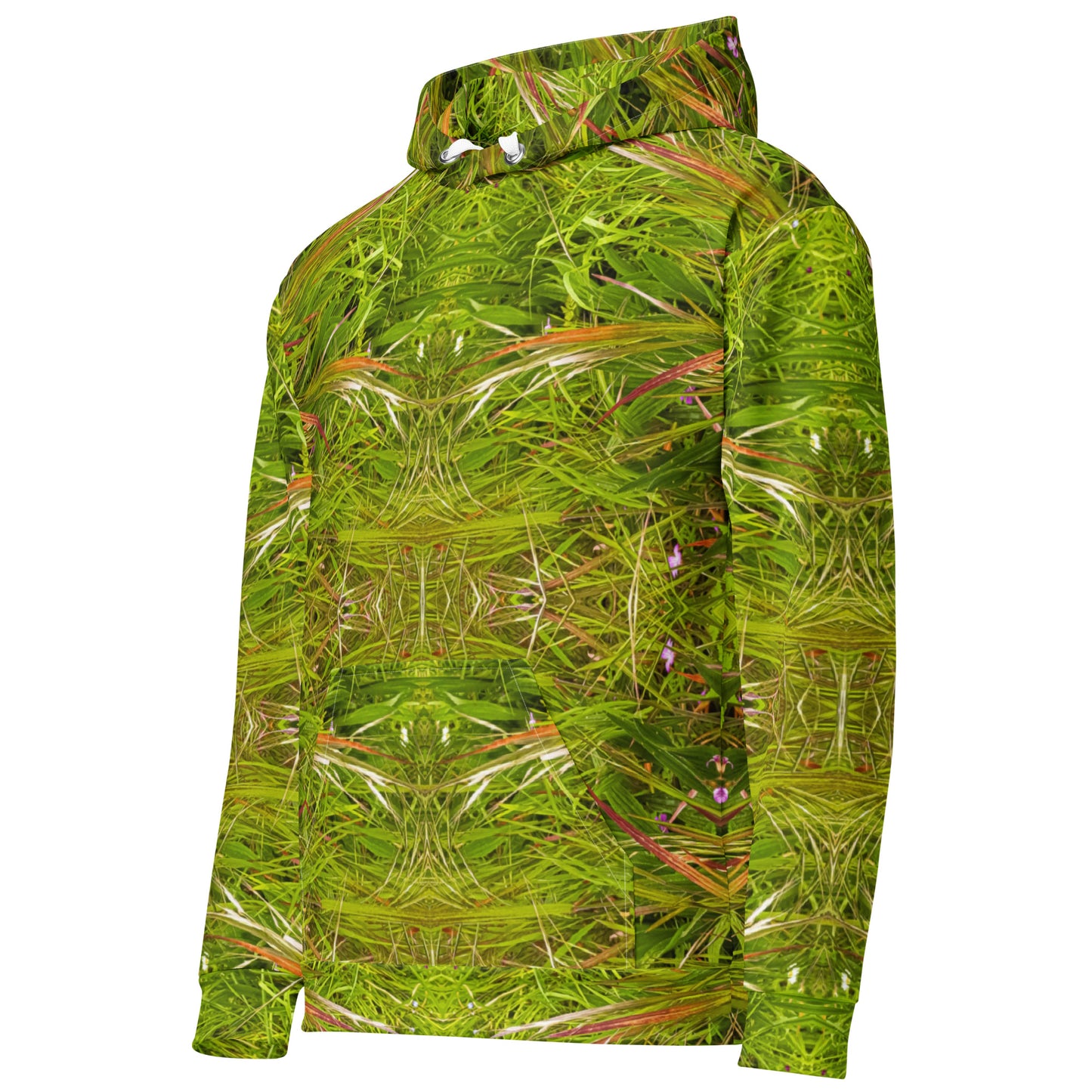 Unisex Hoodie - Grass is Greener #2 Print - Psychedelic Voyager Art Collection