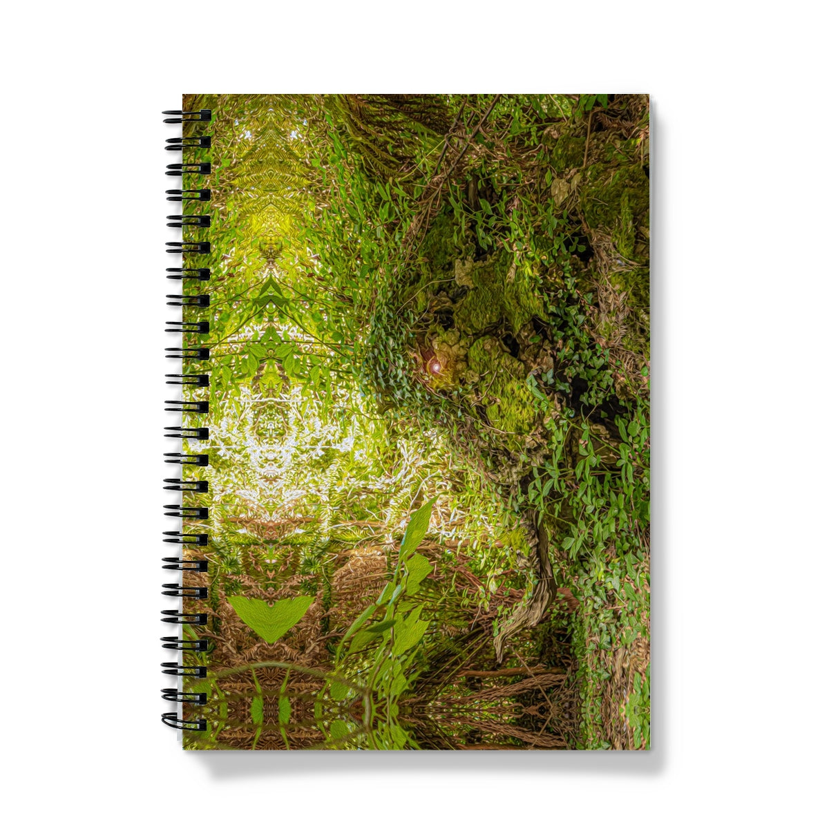 Notebook - Heligan's Lost Ganesha - Psychedelic Voyager Art Collection